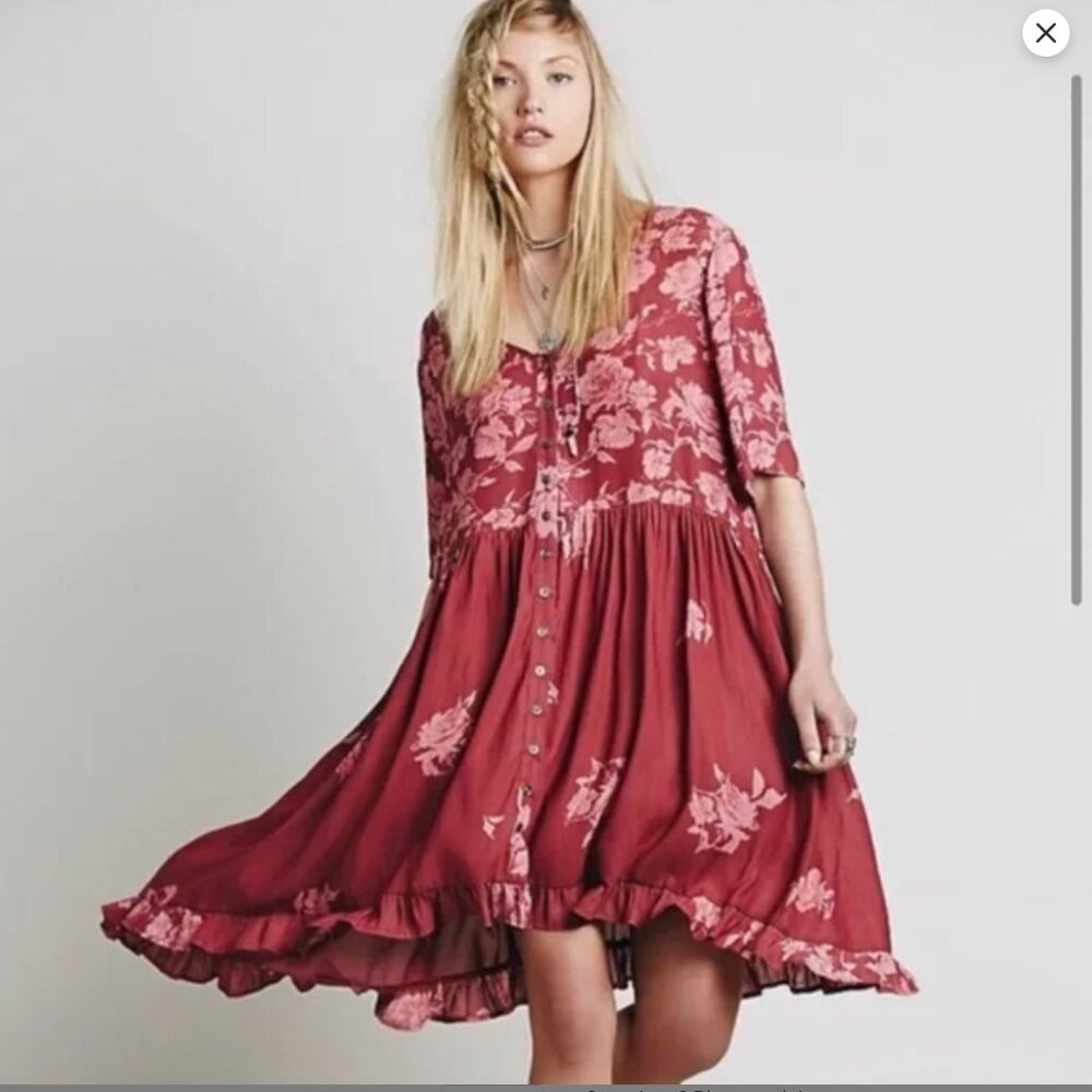Free people road trip dress size large (l)